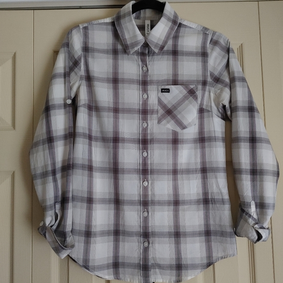 RVCA Plaid Button Down - Picture 7 of 14
